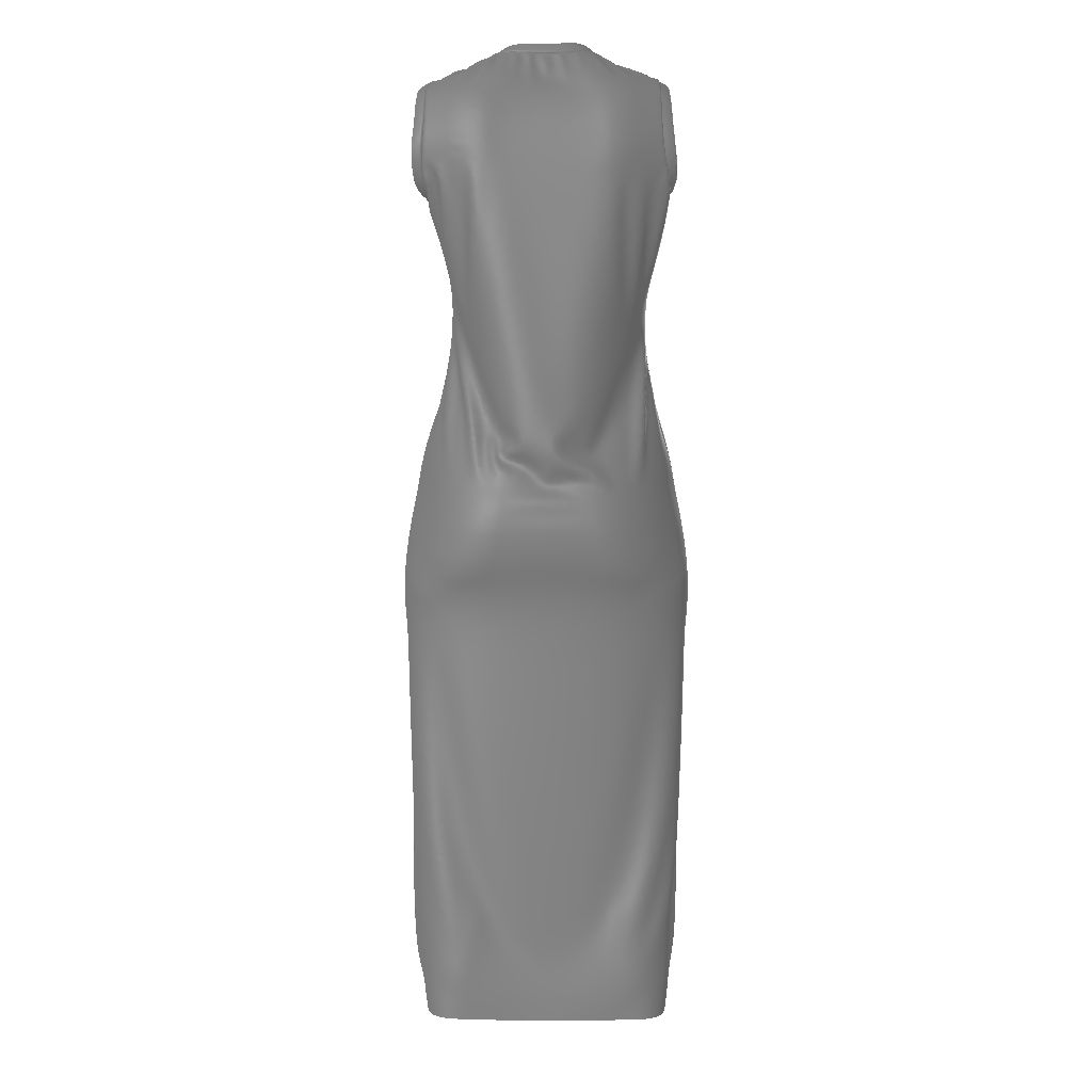 DOOi Front Print Women's Tank Dress