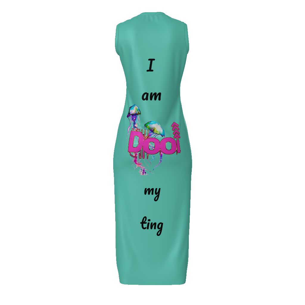 DOOi All-Over Print Women's Tank Dress