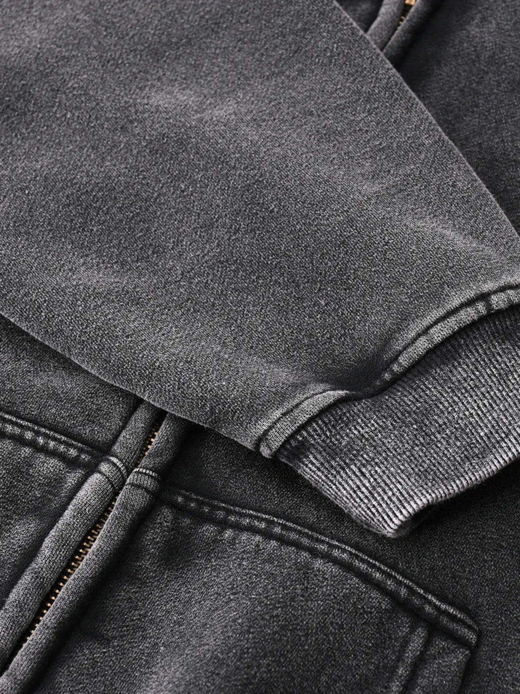 DOOi Zip-Through Boxy Hoodie