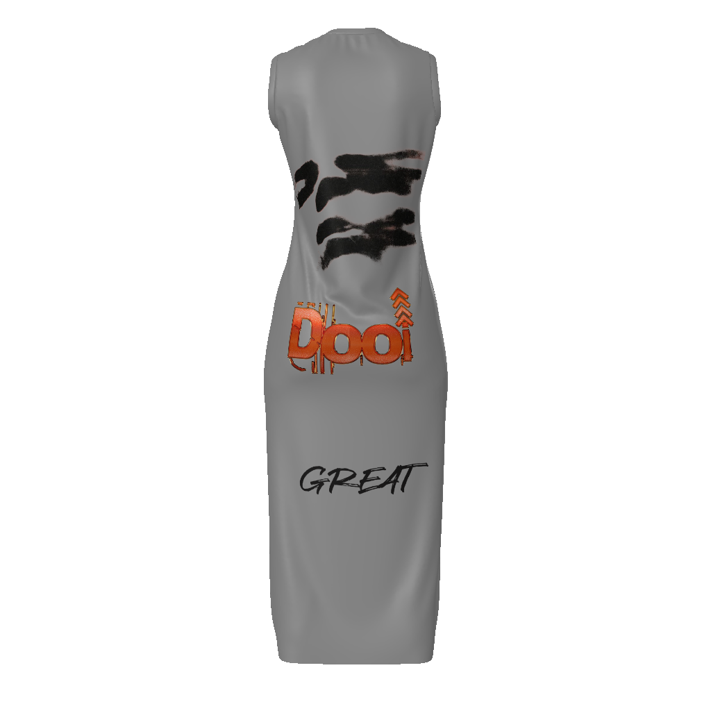 DOOi All-Over Print Women's Tank Dress