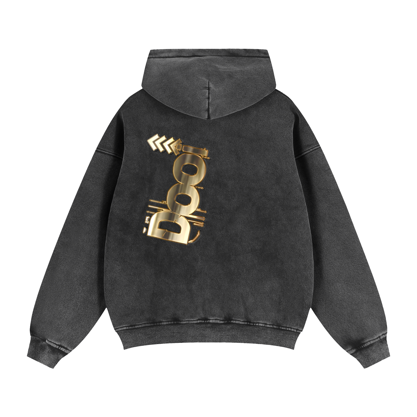 DOOi Zip-Through Boxy Hoodie